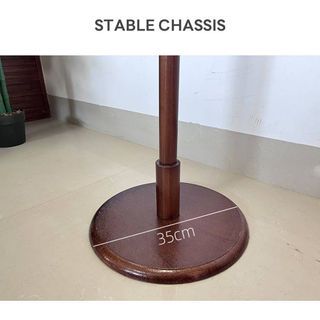 SAKU ที่แขวนหมวกและเสื้อ รุ่น JMS003-BN ขนาด 35×35×165ซม. สีน้ำตาล