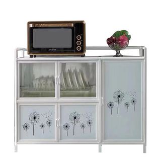 CLOSE ตู้อเนกประสงค์อลูมิเนียม 97x38x83 ซม. AURA WHITE