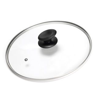 Koch Kitchen กระทะเทฟล่อนทรงลึกเคลือบหินอ่อน 28 ซม. พร้อมฝาปิดแก้ว รุ่น DFGJ12