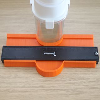 HUMMER ตัวลอกแบบงานกระเบื้อง รุ่น JGDW0707 ขนาดยาว 10  นิ้ว ลึก 3cm  (10.10X27.5X2.1cm)