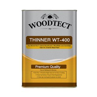 Woodtect วูดเทค น้ำมันผสม วูดสเตน WT-400 1/4กล.