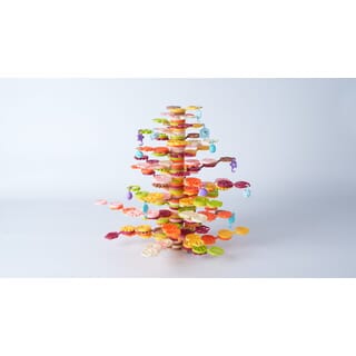 TOYS ของเล่นชุดตัวต่อต้นไม้152ชิ้น #952D ขนาด(24x17x15.5ซม.) 