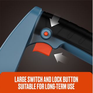 SENIX กบไสไม้ไฟฟ้า 3 นิ้ว 600W รุ่น PPE6.0-M-EU สีน้ำเงิน - ดำ