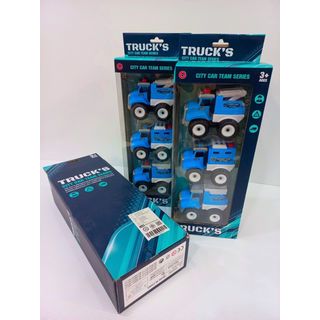 TOYS ของเล่นชุดรถตำรวจ บรรจุ3คัน สีฟ้า#99832-10(15.5x9x37.5ซม.)
 