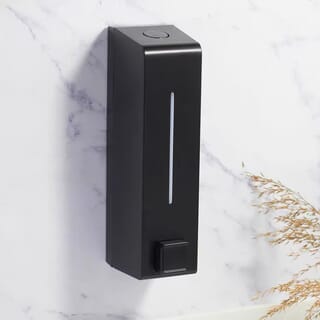 Primo ที่กดสบู่เหลว 1 ช่อง ความจุ 600 มล. รุ่น SD63-B ขนาด 6x9x23.2ซม. สีดำ