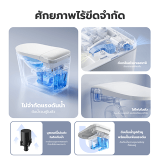 Verno สุขภัณฑ์อัจฉริยะ รุ่น Pro Hygiene M8 4.8L