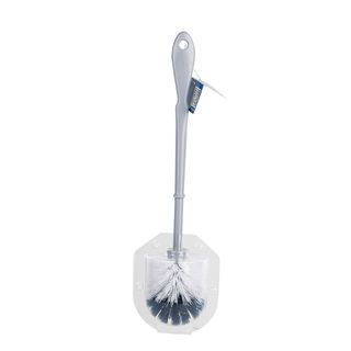 Iclean แปรงขัดสุขภัณฑ์หัวกลม GTG56252 ขนาด 8.5x8.5x38 cm. สีทูโทน