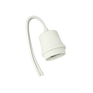V.E.G. ขั้วหลอดไฟ E-27 รุ่น R028B (ขั้วกันน้ำ) สีขาว
