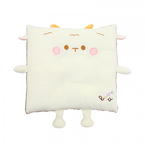 KOJI เบาะรองนั่งลายการ์ตูนน่ารักทรงเหลี่ยม N-667ขนาด50x50x8 ซม.คละแบบ