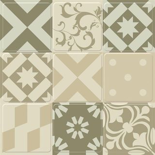 Marbella กระเบื้องเซรามิคปูพื้น 16x16 นิ้ว รุ่น บิโตเลีย บราว SY25 (12P)