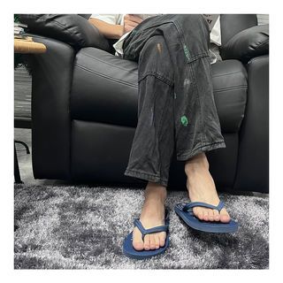 Primo รองเท้าแตะ หูหนีบ B11 No.43 สีกรมท่า