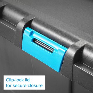 INABOX กล่องเก็บของ Heavy Forte N54391-38L ขนาด 38.3x33.1x53 cm. สีดำ