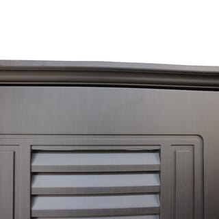 CLOSE บานซิงค์ถังแก๊ส ABS ขนาด 50.8x74.8 ซม. VICTORIA สีชาร์โคล