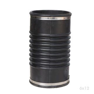 WAVE ข้อต่อยางพร้อมสายรัดแสตนเลส  6