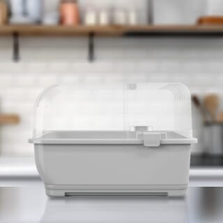 KOSCH X DOUBLE LOCK ชุดคว่ำจาน No.2408 สีเทา