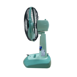 VICTOR พัดลมตั้งโต๊ะ 12 นิ้ว TF-121 คละสี (ฟ้า,เขียว,ส้ม)