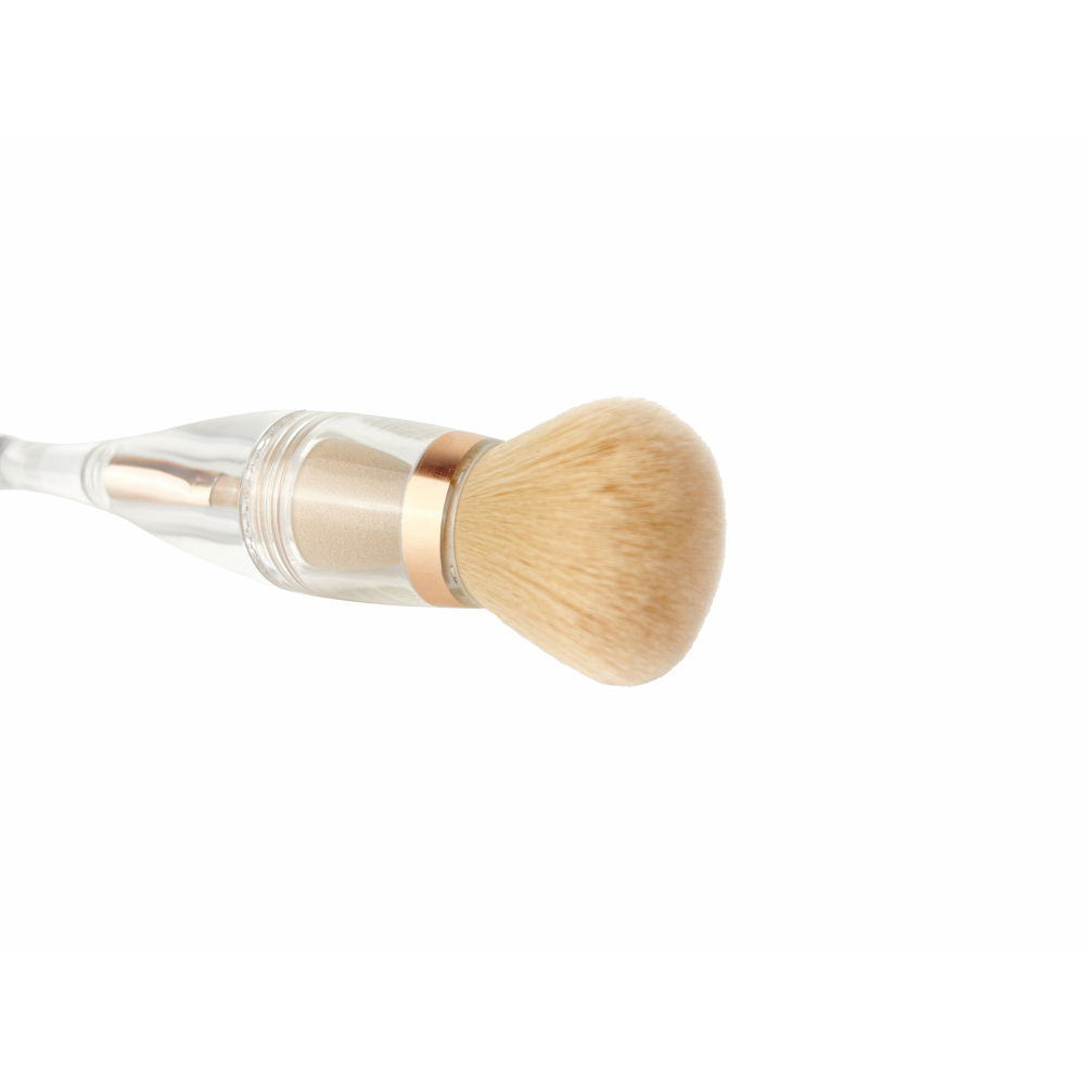 KOJI ชุดแปรงบลัชเซตมัลติฟังก์ชั่น 3in1 MFB003 ขนาด 3x3x17ซม.สีน้ำตาล