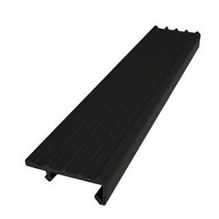 MAC จมูกบันได PVC หน้ากว้าง 38 มม. ยาว 2 เมตร รุ่นDF38-20B2 สีดำ