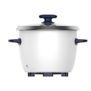 TOSHIBA หม้อหุงข้าวฝาเปิด ขนาด 1.3 ลิตร รุ่น RC-13MHUTH(B) สีขาว