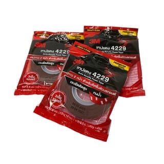 3M อะคริลิกโฟมเทป 12มมX2.5ม. รุ่น 4229 เทปแดง