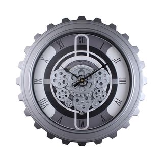 COZY นาฬิกาแขวนผนัง  รุ่น ANTONY   ขนาด 50x50x7 ซม.  สีเทา