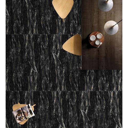 กระเบื้องพอร์ซเลน  60x120 ซม.  รุ่นเซียน่า DGD1260017 (2P/1.44 ตร.ม.) Hi-gloss  Random