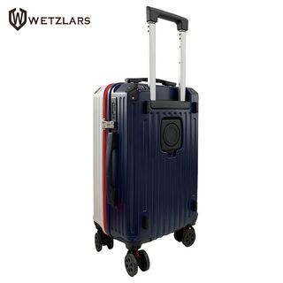 WETZLARS กระเป๋าเดินทาง ขนาด 28 นิ้ว รุ่น Autumn ขนาด 34x40x67.50ซม. สีขาว-น้ำเงิน