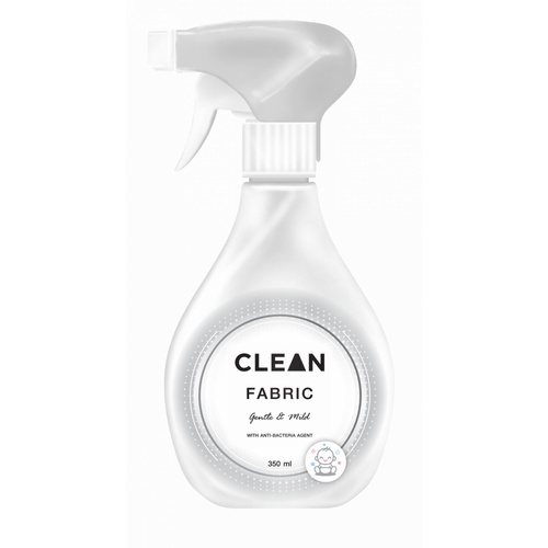 JBP CLEAN FABRIC SPRAY สเปรย์กำจัดกลิ่นไม่พึ่งประสงค์ ขนาด350ml กลิ่น Gentle & Mild (เทา)