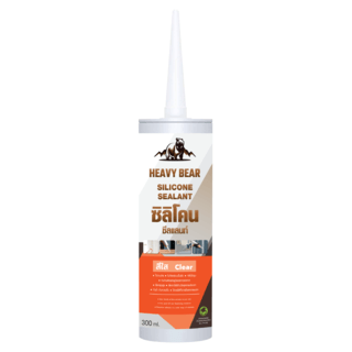 Heavy Bear ซิลิโคน ซีลแลนท์ HVB-SLC02 300 มล. สีใส