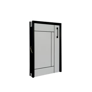 CLOSE  บานซิงค์ถังแก๊ส UPVC LABARIS ขนาด 49.5x75 ซม. สีเทา