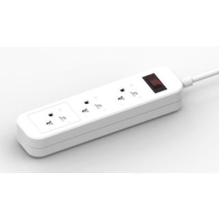 EILON รางปลั๊กไฟ รุ่นMSC35THN-GHE  3ช่อง 1สวิตช์ 10A  2200W  5เมตร