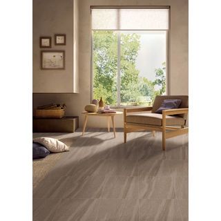 Marbella กระเบื้องเซรามิคปูพื้น 16x16 นิ้ว รุ่น อาเกต บราว CT483 Matt (12P)