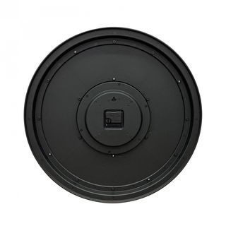 COZY นาฬิกาแขวนผนัง วินเทจ รุ่น NOTUS ขนาด 60.8x60.8x4.8 ซม. สีดำ