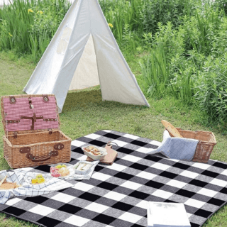 SUMMER SET เสื่อปิคนิค รุ่น Curt  ขนาด 200X200CM สีดำ