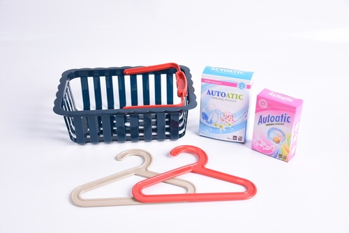 TOYS ของเล่นชุดจักรเย็บผ้าพร้อมตะกร้าอุปกรณ์#6714A ขนาด(42.3x9.7x19.8ซม.)