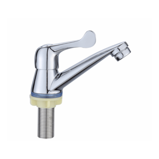 IRIS ก๊อกอ่างล้างหน้าทรงเตี้ย รุ่น GH-07 ขนาด 4x12.5x12.5 ซม. สีโครม