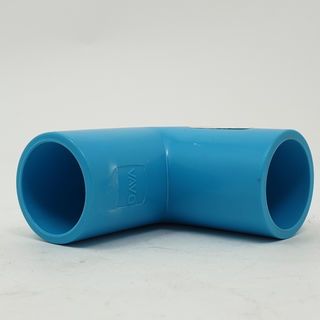 VAVO ข้องอ 90  หนา 1/2 (18) สีฟ้า