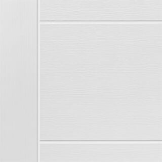 HOLZTUR ประตู HDF บานทึบเซาะร่อง HDF-F13 80x200ซม. สีขาวลายไม้