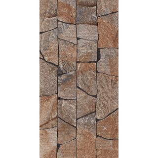 Marbella 30x60 กระเบื้องบุผนัง รุ่น อิฐเทวาลัย น้ำตาล JZ2501 (8P) Matt