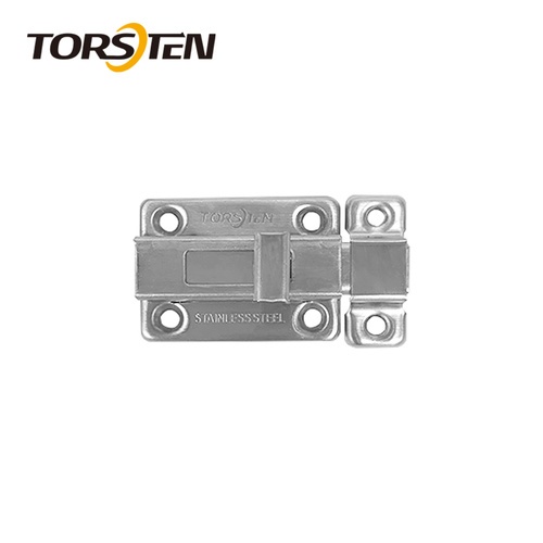 TORSTEN กลอนห้องน้ำสเตนเลส 4.0นิ้ว รุ่น BSGBX-044.0SS สีเงิน