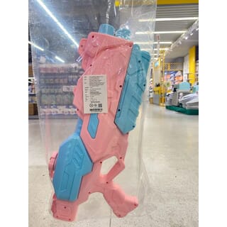 TOYS ของเล่นปืนฉีดน้ำ 2หัวรูยิงแบบชัก รุ่น#777-28C ขนาด60x28.5x7 ซม.คละสี