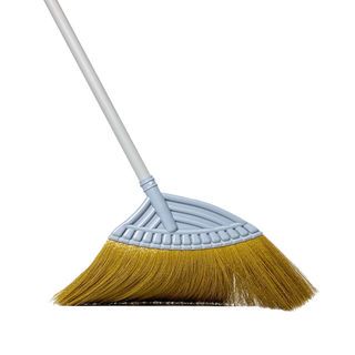 Poly-Brite ไม้กวาดไนล่อนหน้าใหญ่ สีเทา