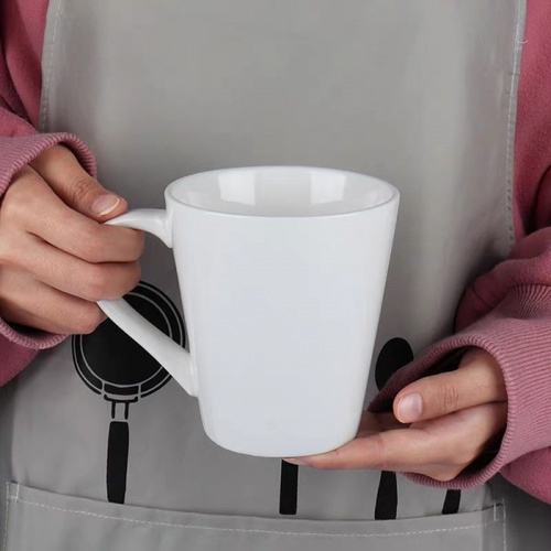 AILO แก้วเซรามิค 8.5 ซม. 350 มล. DAINA  สีขาว