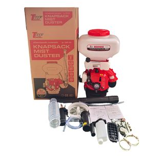 TUF เครื่องพ่นปุ๋ยและเมล็ด เครื่องยนต์ 2 จังหวะ 3.5 แรงม้า รุ่น3WF-3H 30 ลิตร สีแดงขาว