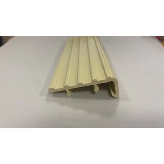 MAC จมูกบันได PVC หน้ากว้าง 38 มม. ยาว 2 เมตร รุ่นDF38-20B4 สีเบจ