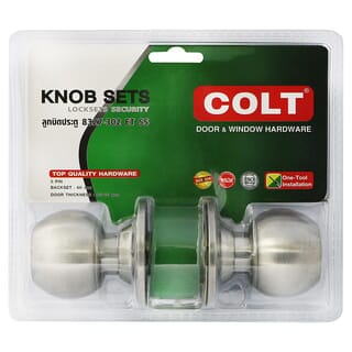 COLT សោរទ្វារ 8327-302 SS គម្របតូច ស៊េរីបន្ទះ ពណ៌អ៊ីណុក